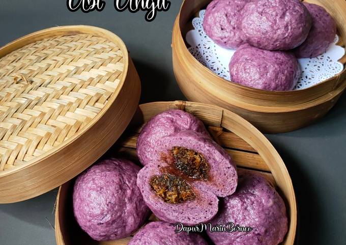 Resep 308 Bakpao Ubi Ungu Oleh Dapur Marin Borneo Cookpad