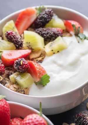 A picture of Creamy Bliss: Homemade Yogurt.