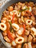 Sweet and Sour Lychee Chicken