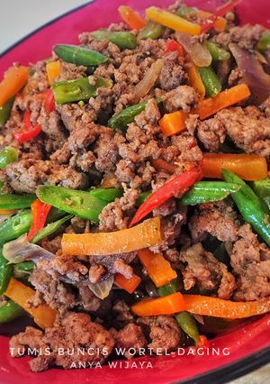 Foto resep Tumis Buncis wortel Daging