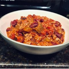 Slow Cooker Comfort Chili A picture of Slow Cooker Comfort Chili.