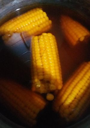 A picture of Boiled corns.