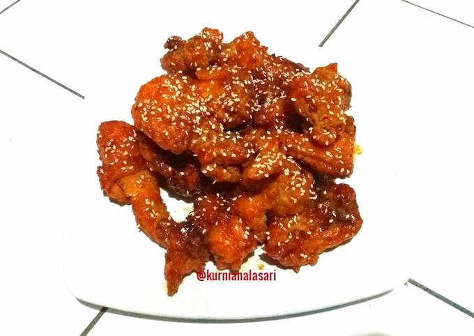 Fire chicken (ayam richeese)