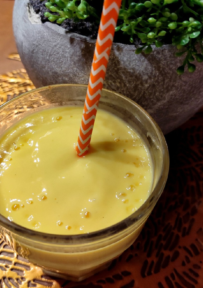 Una foto de Mango lassi