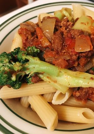 義大利肉醬筆管麵🍝 的食譜成品照片