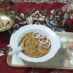 A picture of Maa chole ki daal.