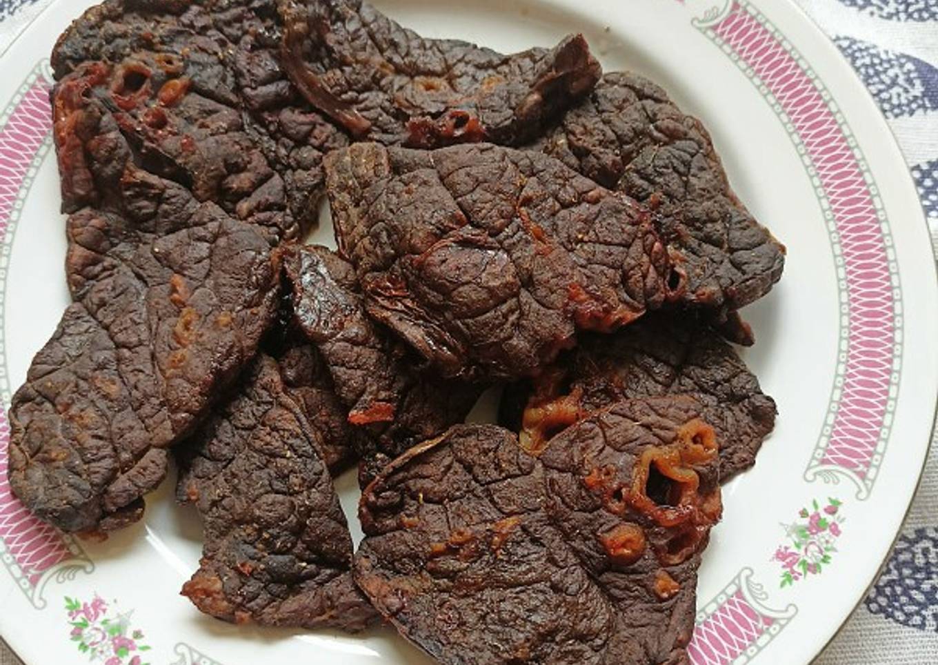 Paru goreng (lauk nasi kerawu)