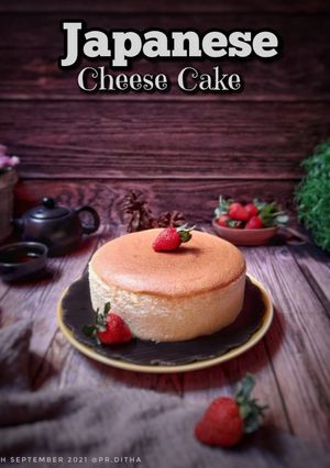 Foto resep 61. Japanese Cheese Cake