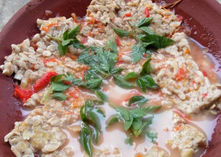 Resep Pecel Tempe Santan yang Enak