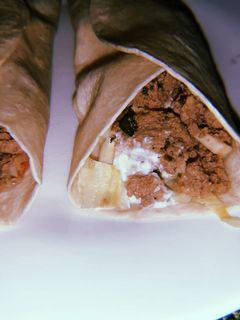 Una foto de Wraps de carne