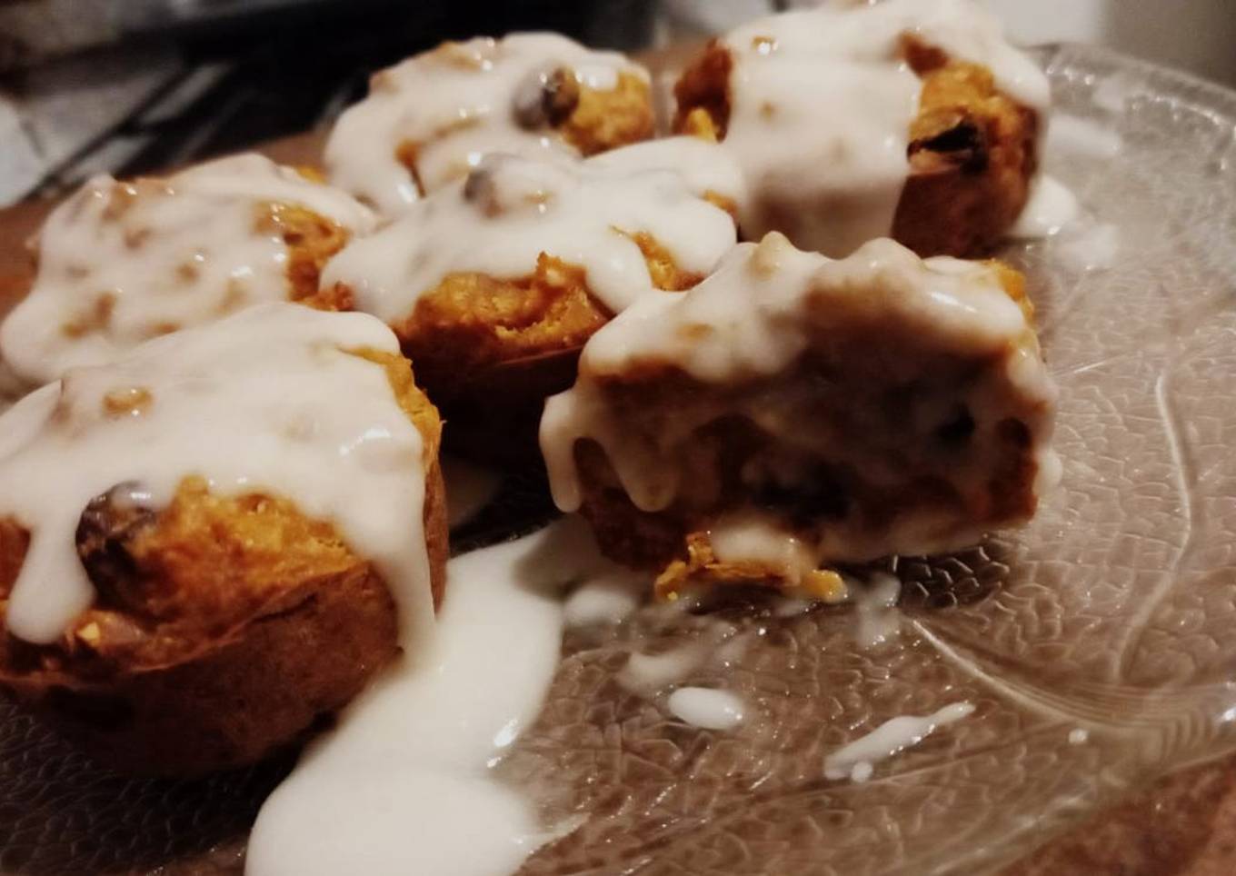 Cupcakes de zanahoria saludables