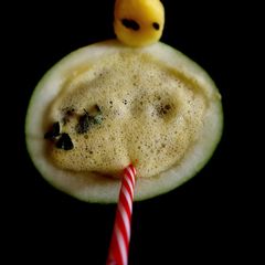 A picture of Yellow Watermelon juice.