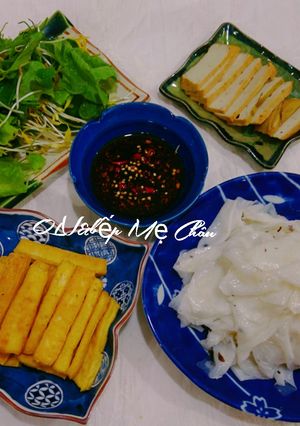 Hình của món Bánh ướt nước tương (món chay).