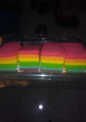 Foto resep Rainbow cake