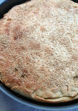 صورة لوصفة الفطيرة التركية
