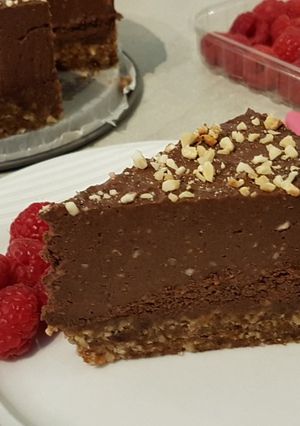 Paleo nutella torta recept fotója