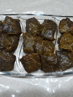 عکسی از دستور دلمه برگ مو