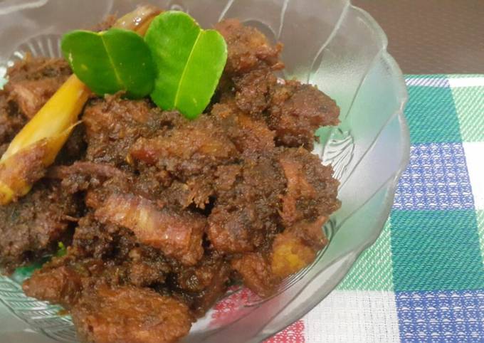 Ternyata begini lho! Bagaimana cara buat Rendang Daging  gurih