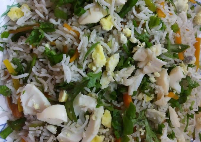 Recipe of Perfect Veg egg Fried rice