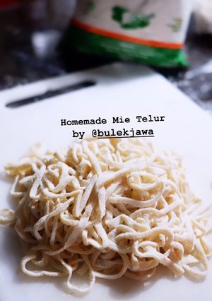 Foto resep Homemade Mie Telur