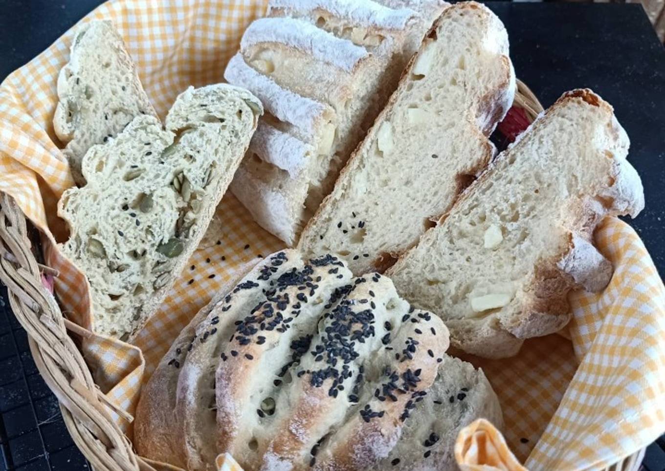 Roti Mirukuhasu tanpa Ulen isi Keju dan Multigrain
