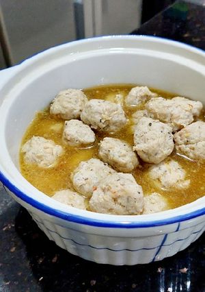 Foto resep Bakso Ayam no Tepung