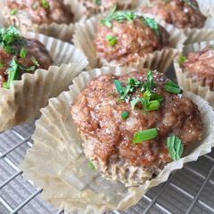A picture of Sausage Maca Muffins.