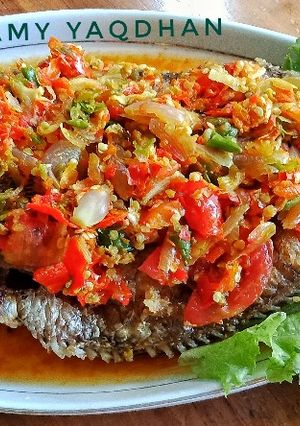 Foto resep Pecak gurame sederhana