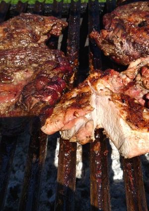 Una foto de Asado campestre
