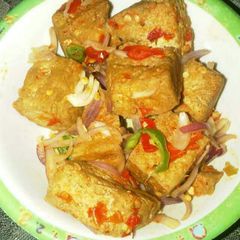 A picture of Awara mai yaji da Kayan lambu.