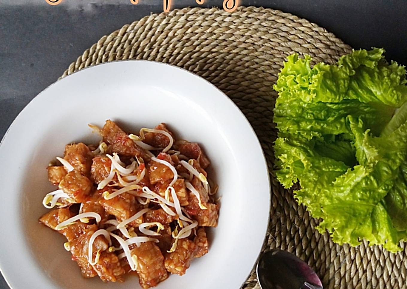 Sambel Tempe tauge