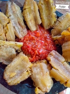 Foto resep Sanggara Peppe (Pisang Penyet)