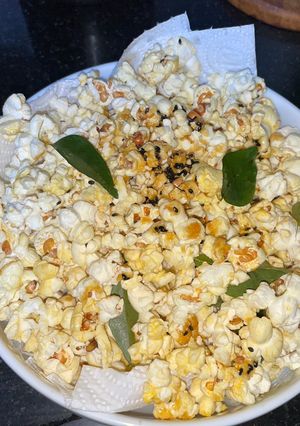 A picture of Best Popcorn ever ! Movie night.