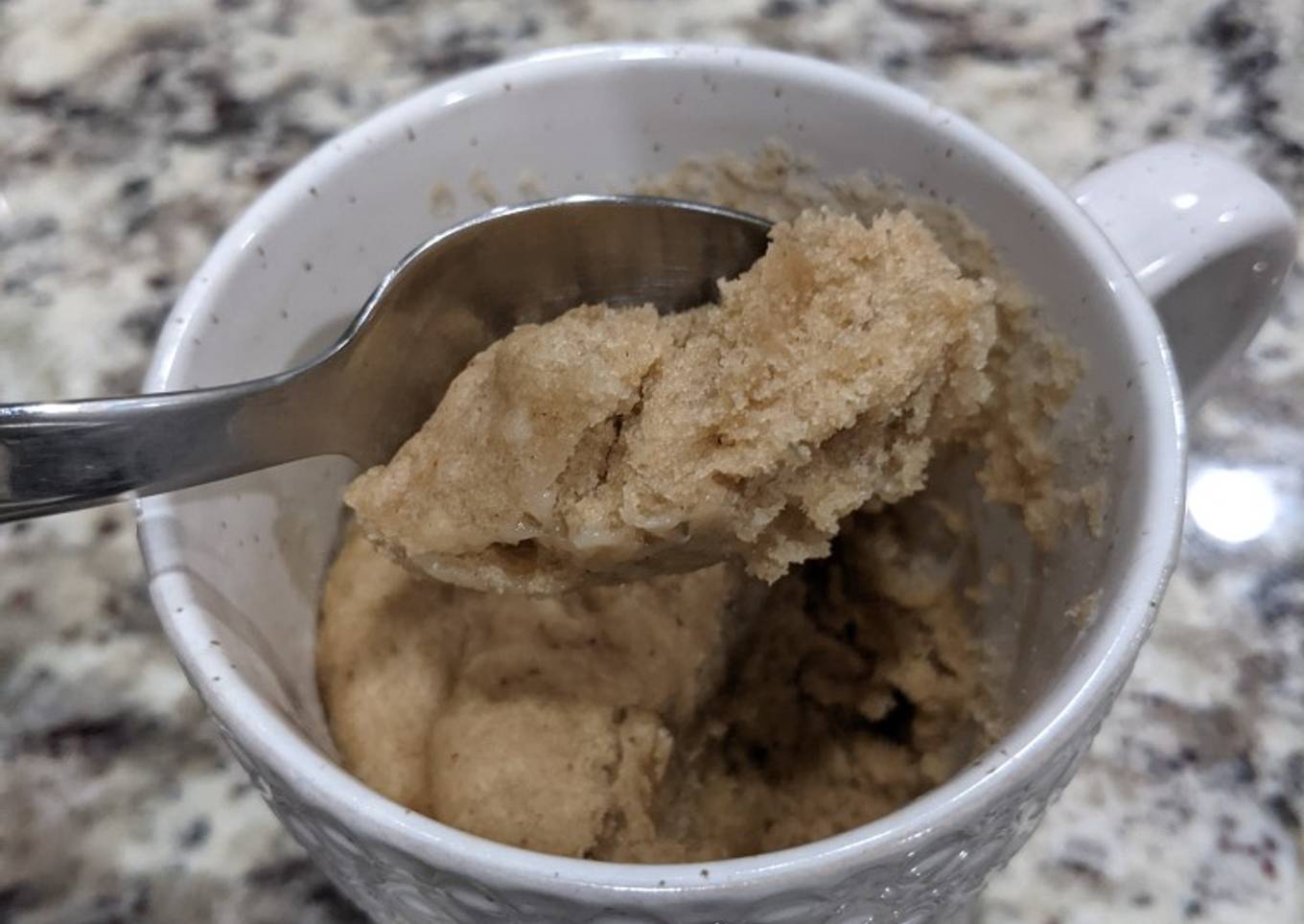 (Better Than It Looks) Fluffy Microwave Banana Mug Cake