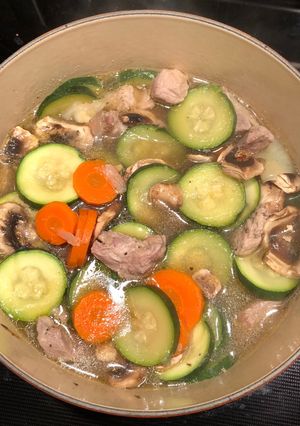 法式鄉村燉豬肉 的食譜成品照片