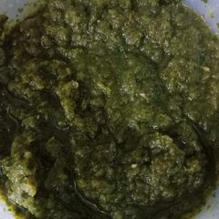 A picture of Coriander chutney.