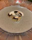 Crema de champiñones