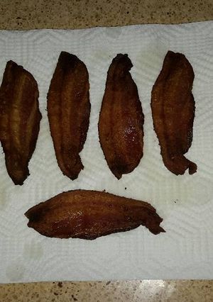 A picture of Baked Bacon.