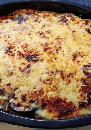 Una foto de Moussaka
