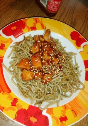 Szezámmagos csirkemell bunda nélkül recept fotója