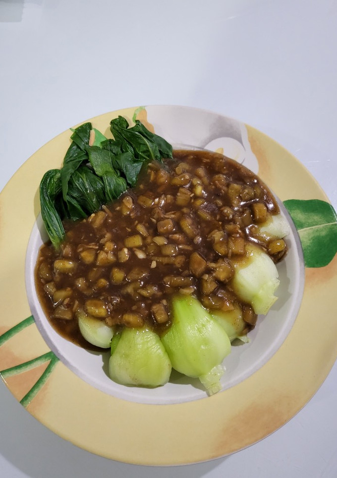 Foto resep Pakcoy Cah Terong