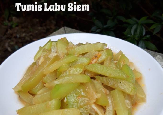 Yuk intip, Resep membuat Tumis Labu Siem untuk Idul Adha dijamin spesial