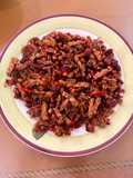 Tempeh Orek with Peanut, Chili, Garlic, and Shallot