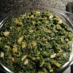 A picture of Creamed Spinach.