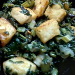 A picture of Paneer Palak.