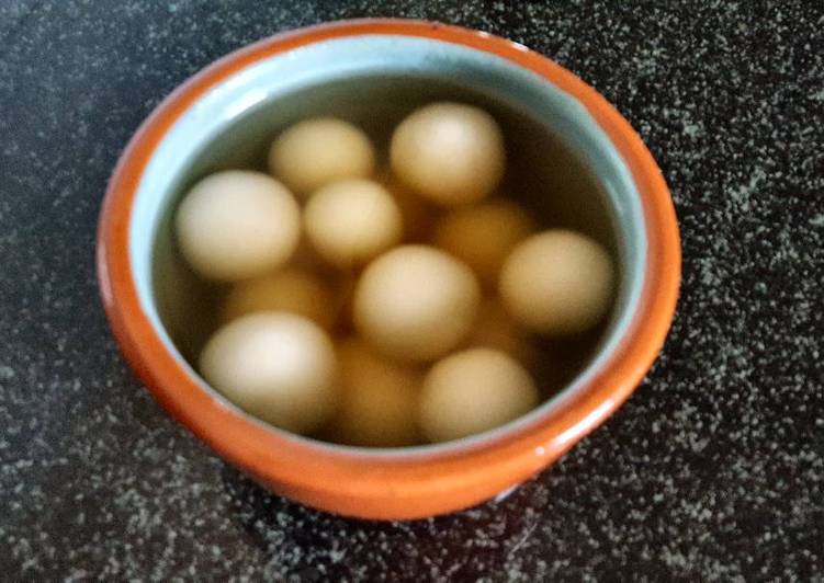 Recipe of Favorite Glutinous rice ball in ginger water