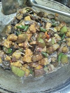 Foto resep Oseng klotok,tempe,dan terong
