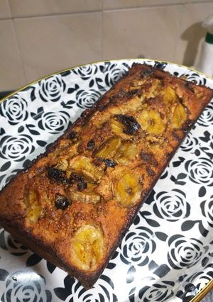 Una foto de Budín fit de banana