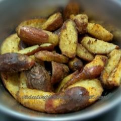 A picture of Crispy jack fruit seeds snack / chatpata jack fruit seed snack.