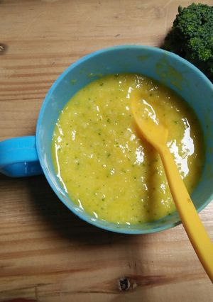 Foto resep MPASI tofu+kabocha+brokoli+wortel
